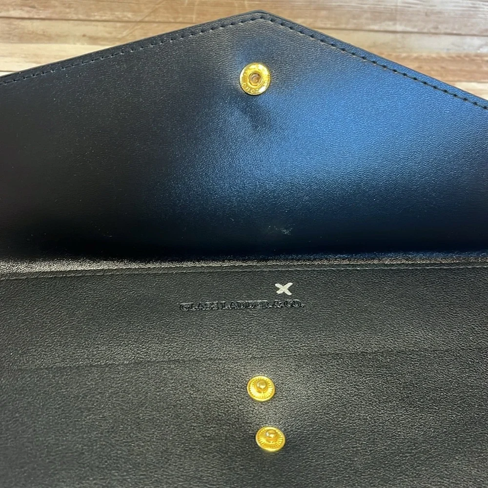 The Glass Ladder Document Folder briefcase Black